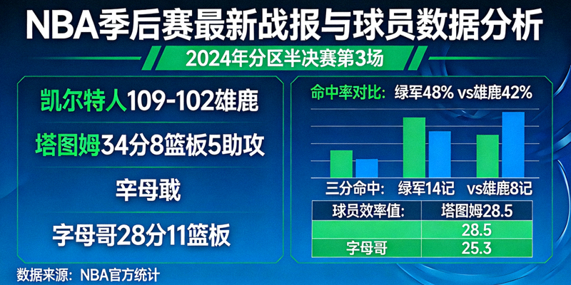 NBA季后赛最新战报与球员数据分析
